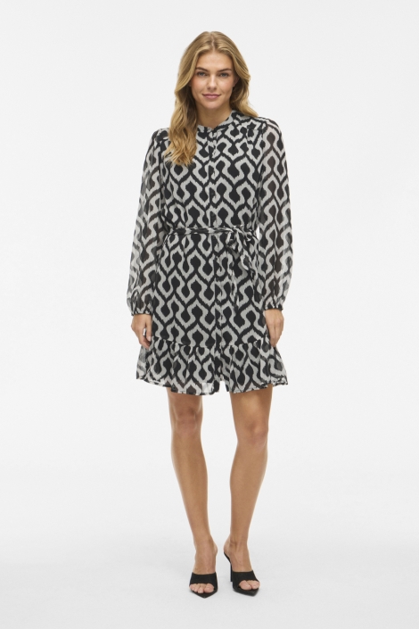 Vila vifalia l/s dress - noos